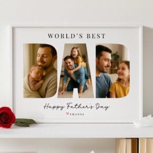 Father's Day Dad Photo Collage