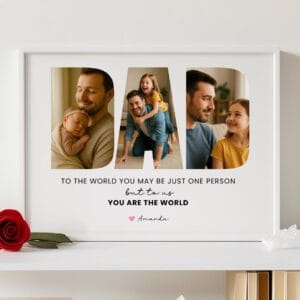 Personalized Dad Photo Collage, Canva Template (Digital Download) - Image 6