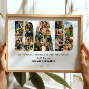 Father’s Day Personalized Dad Photo Collage