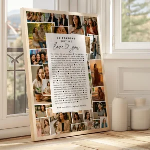 Personalized Reasons We Love You Gift