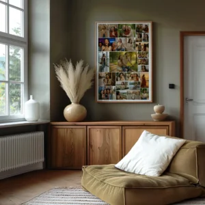 Editable Canva Photo Grid Poster
