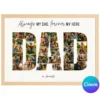 Dad Photo Collage Father's Day Canva template