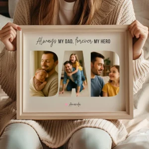 Family Dad Photo Collage printable design