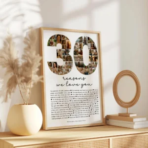 Personalized Photo Memory Collage
