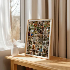 Large 75 Photo Collage wall art