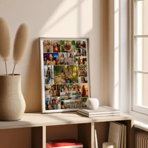 Editable Photo Collage Poster for gifts