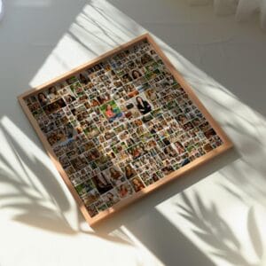 260 picture square grid collage