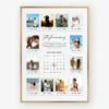 Anniversary Photo Collage Template for couples