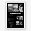 Anniversary Keepsake Photo Card with couple photo