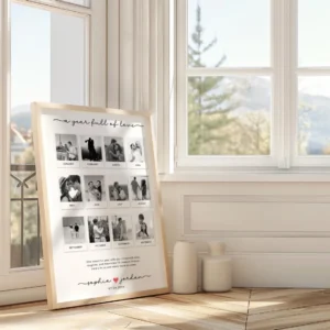 Editable Custom Photo Collage Template in Canva