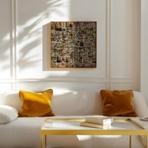 large Canva photo collage for memories