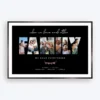 Personalized Family Photo Collage Template Canva design