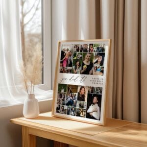 Graduation Photo Collage Set – Editable Canva Template, Senior Class of 2026 Welcome Sign, Printable Graduation Party Poster, Milestone Gift - Image 4