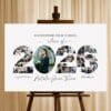 2026 Graduation Photo Collage Canva Welcome Sign Template