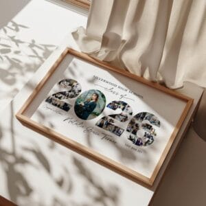 2026 Graduation Photo Collage Welcome Sign TEMPLATE, Class of 2026, Party Poster Display, Graduate Gift for Seniors, Photo Board Posters - Image 5