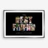 Best Friend Photo Collage Canva template