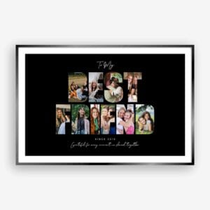 Best Friend Photo Collage Canva template