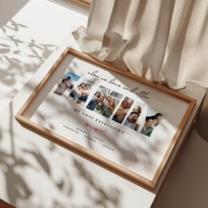 Family Photo Collage Template, Custom Wall Art Keepsake (Canva Template) - Image 7