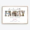 Family Photo Collage Template custom Canva design