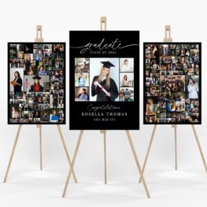 Graduation Photo Collage Canva Template Class of 2026