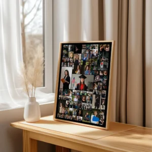 Graduation Photo Collage Class of 2027 TEMPLATE Set, Personalized Gift for Graduate, Graduation Party Poster Display, Photo Memory Keepsake - Image 8