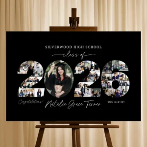 2026 Graduation Photo Collage Canva Template