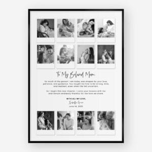 Mother of the Bride Photo Collage Template wedding gift
