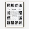 Mother of the Bride Photo Collage Template wedding gif