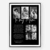 Mother of the Bride Polaroid Template wedding photo frame