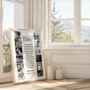 Personalized Mother of the Bride photo collage