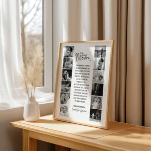 Mother of the Bride printable wedding keepsake