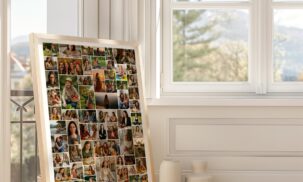 70 Photo Collage Template – Editable Canva Memory Collage Poster