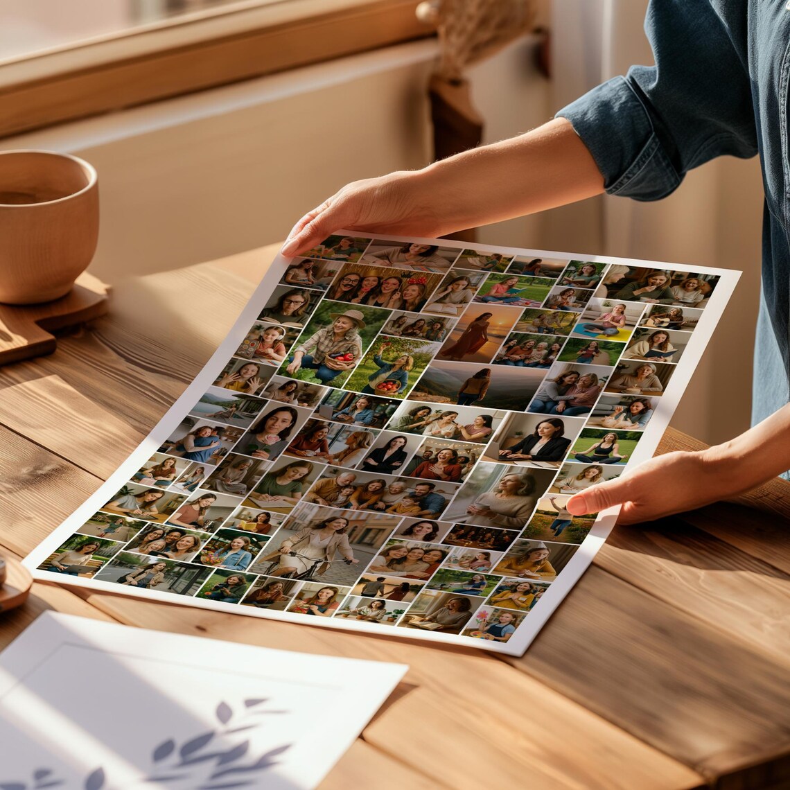70 Photo Collage Template – Editable Canva Memory Collage Poster