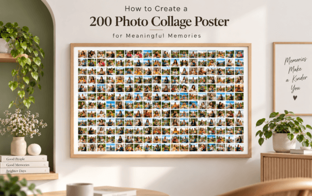 200 Photo Collage Poster for Meaningful Memories 200 Photo Memory Collage Poster Meaningful Memories 200 Photo Collage Poster