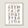 Classroom Rules Poster pastel classroom decor