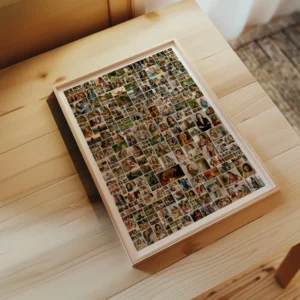Large Photo Memory Collage Canva design