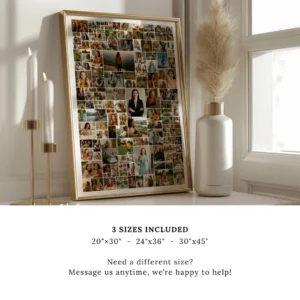 150 Photo Memory Collage printable poste