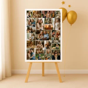 Editable Canva birthday welcome poster