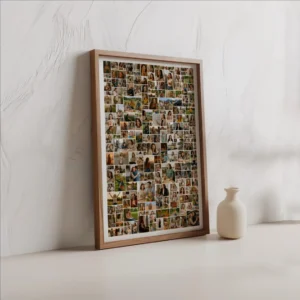 Large Photo Memory Board Canva design