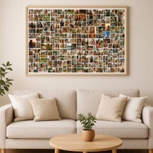 250 Photo Memory Keepsake large photo grid