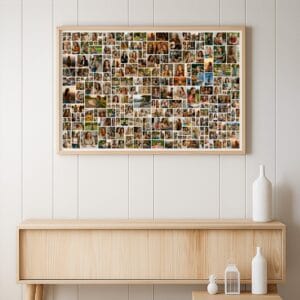 Editable 250 photo Canva collage template