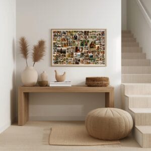 150 Photo Grid Poster printable design