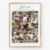 Best Friend Photo Collage editable Canva template