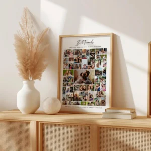 Best Friend Photo Collage personalized gift
