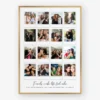 Best Friend Photo Collage editable Canva template