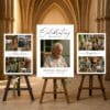 Funeral Memory Tribute editable Canva template