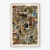 150 Photo Memory Collage editable Canva template