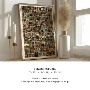 200 photo collage Canva template