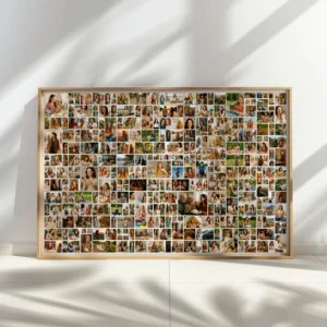 Large photo grid with 300 pictures