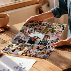 Personalized BFF friendship gift collage